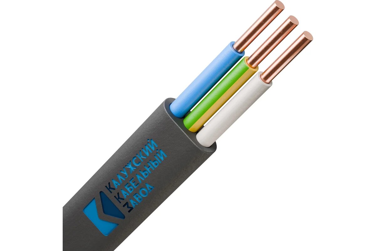 Кабель ККЗ ВВГп-нг (А) LS 3x15 50 м KKZ40-00015596