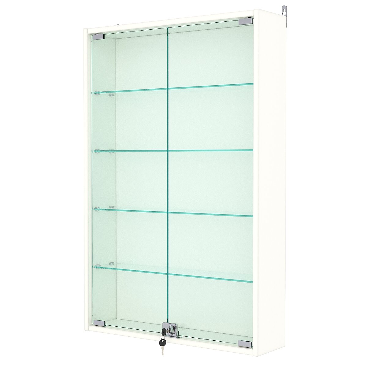 Витрина настенная №2-1А, Белый. Производитель товара - компания Westcom.