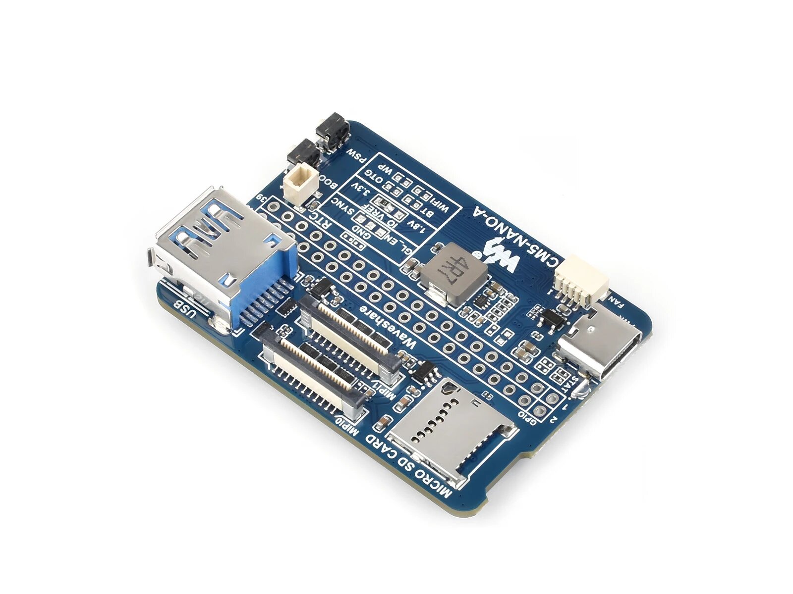 Waveshare Nano Base Board (A) для Raspberry Pi CM5 — фото 1