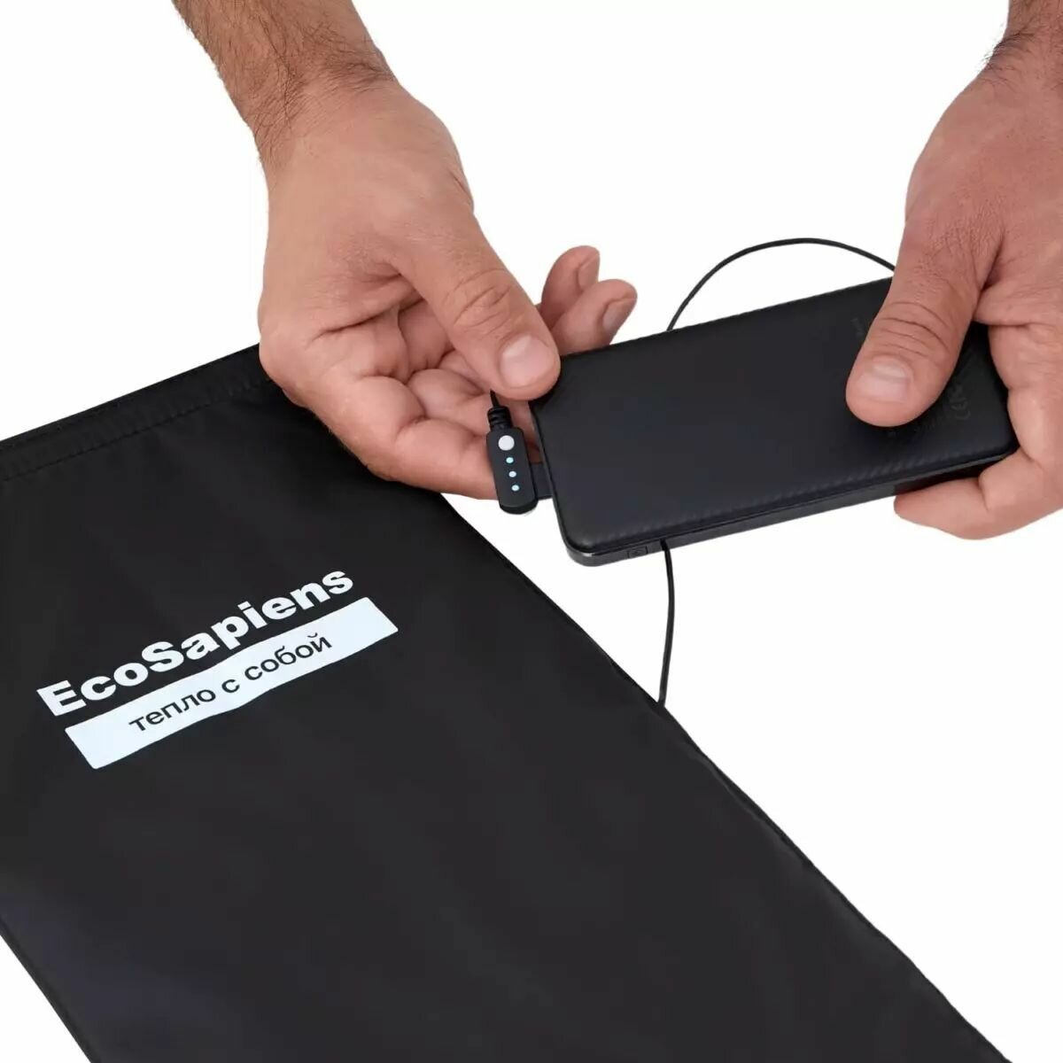 Картинки Электрогрелка с инфракрасным подогревом на липучке ENERLEK S310