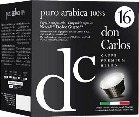 Кофе в капсулах Don Carlos PURO ARABICA 4 упаковки - фотография № 2