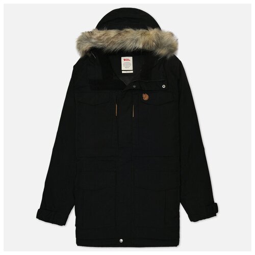 Мужская куртка парка Fjallraven Nuuk Pro чёрный, Размер S