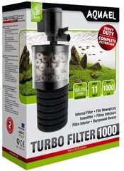 Внутренний фильтр Aquael TURBO FILTER 1000 для аквариума 150 - 250 л (1000 л/ч, 11 Вт, h = 110 см)