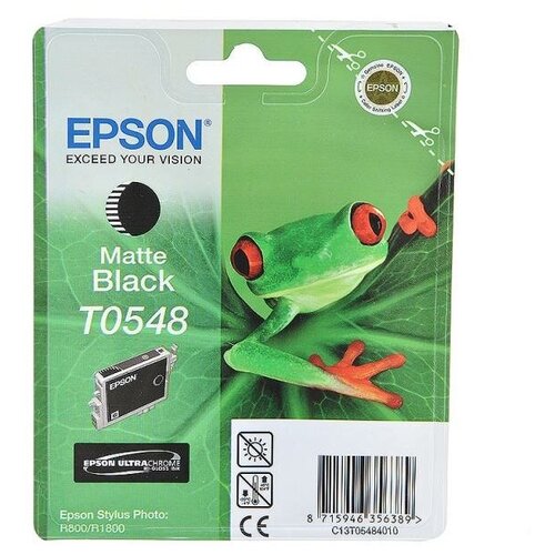 Epson C13T05484010, 400 стр, черный матовый