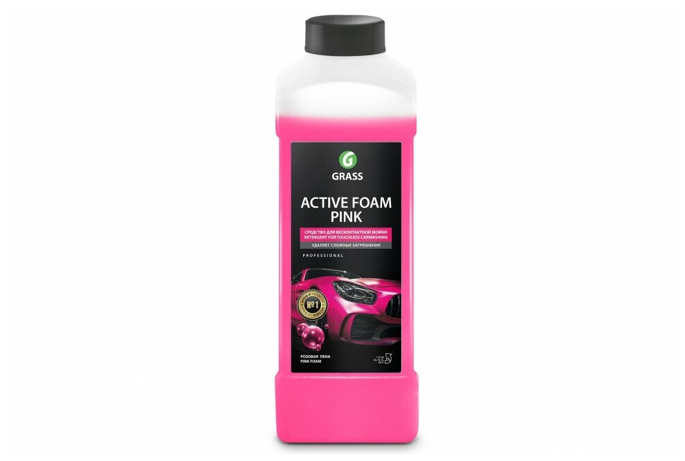 GRASS ACTIVE FOAM PINK Ср-во для бесконт. мойки концентрат (1L) GRASS 113120