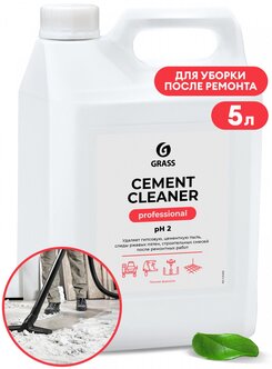 Характеристики модели Моющее средство для уборки после ремонта Cement ...
