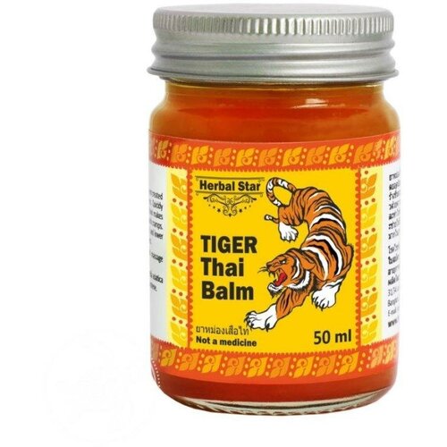 Бальзам тайский тигр Tiger thai balm Herbal Star 50 мл.