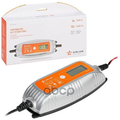 Зарядное Устройство 4А 6В12В Автоматическое Интеллектуальное Lcd Дисп Электронное AIRLINE арт ACHA01 378000₽