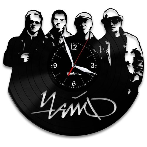 фото Часы из виниловой пластинки (c) vinyllab чайф