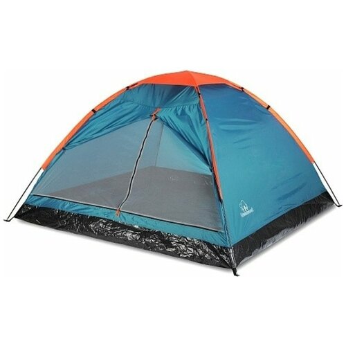 Палатка 3-х местная Greenwood Summer 3 синий/оранжевый greenwood палатка greenwood summer 3 синий оранжевый