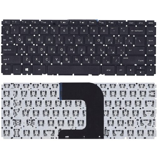 Клавиатура для HP 14-AC 14-AF 14G-AD 14-AN Черная pn6037B0112801 V151726AS SQNR055D1 1230₽