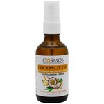 Cosmos organic cosmetics Кокосовое масло для волос с маслом золотой арганы Укрепление и сияние - изображение