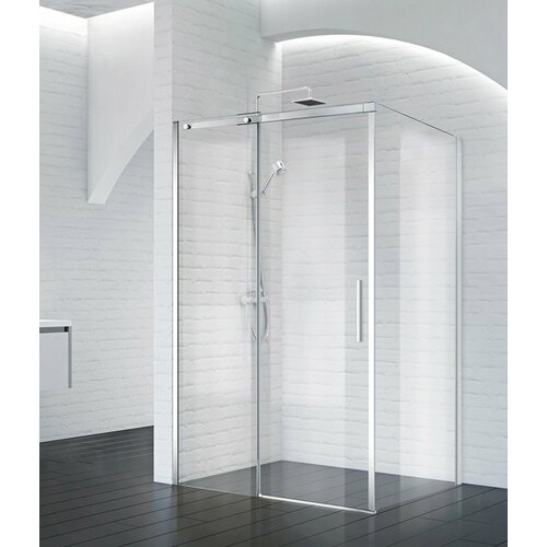 BelBagno Душевой уголок ACQUA-AH-1-110/100-C-Cr душевой уголок belbagno acqua a1 ah1 140x90 см прозрачное стекло acqua ah 1 140 90 c cr