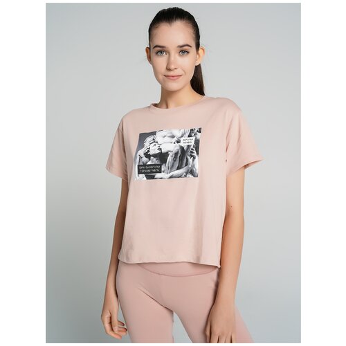 фото Футболка с кор.рукавом твое 70119 размер m, светло-розовый, women