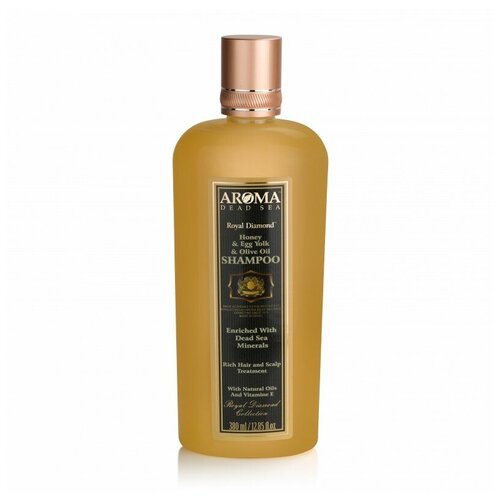 Шампунь Aroma Dead Sea Шампунь смягчающий с медом, оливковым маслом и яичным желтком, 380 мл