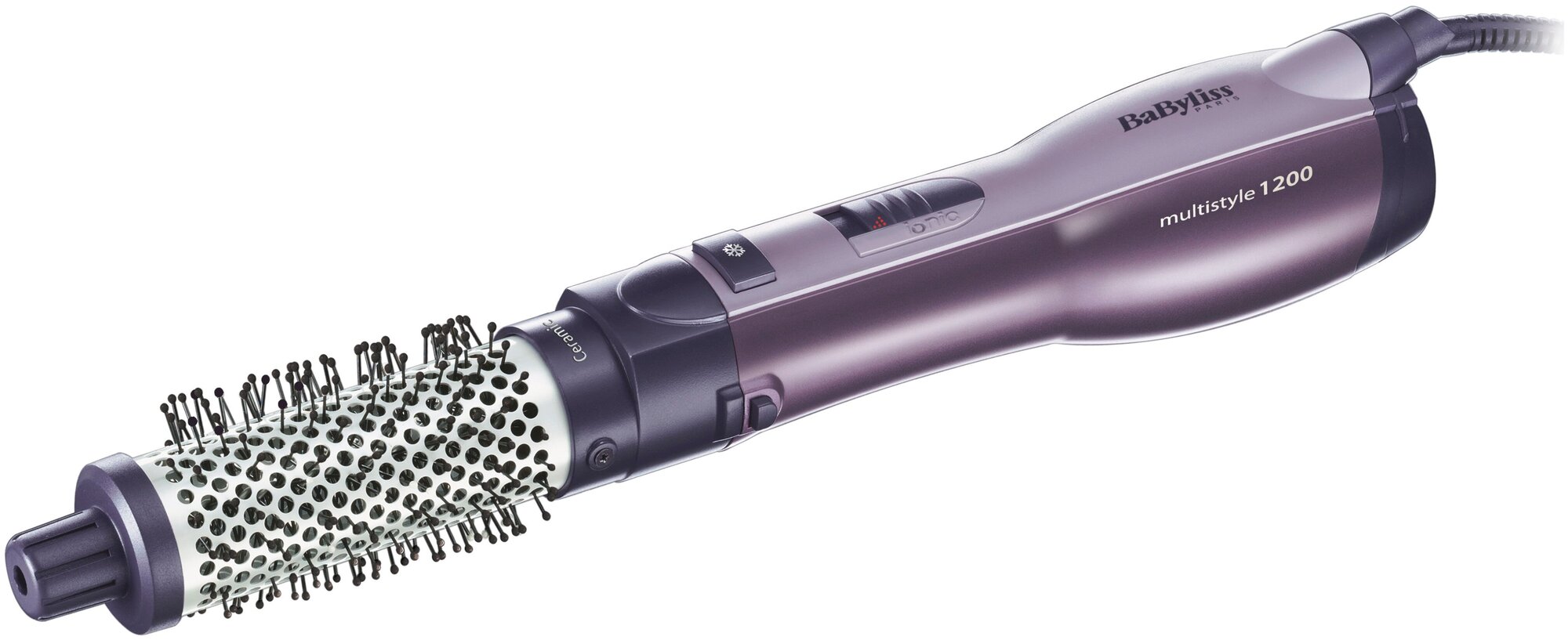 Фен-щетка BaByliss AS121E фиолетовый - фотография № 2