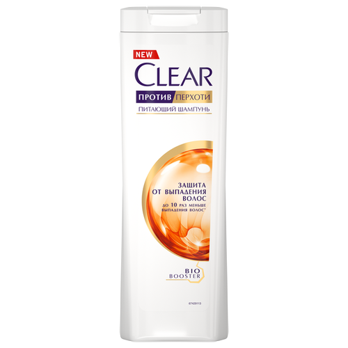Unilever (Юнилевер) Шампунь против перхоти Clear Защита от выпадения волос 400 мл