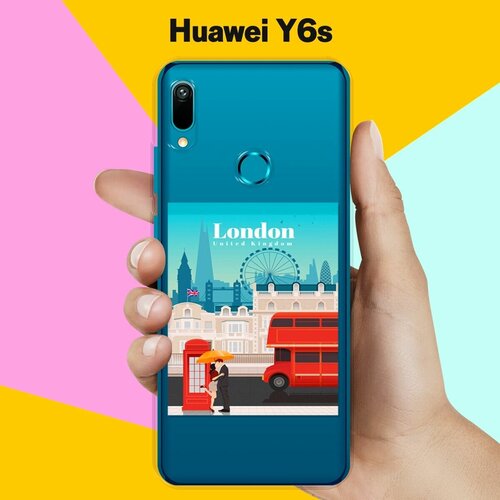 Силиконовый чехол London на Huawei Y6s