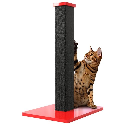 Когтеточка столбик Maisonnette, красный, 66*45*35