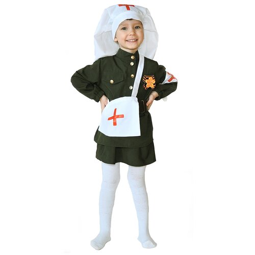 фото Карнавальный костюм для детей карнавалия. рф костюм на 9 мая военный врач детский, 32 (122-128 см) карнавалия.рф,карнавалия.рф