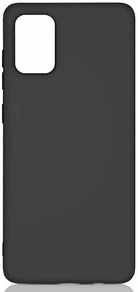 Чехол-накладка Borasco Silicone Сase для смартфона Samsung Galaxy A13, черный