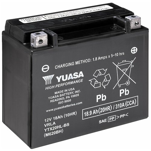 Аккумулятор YUASA YTX20HL-BS