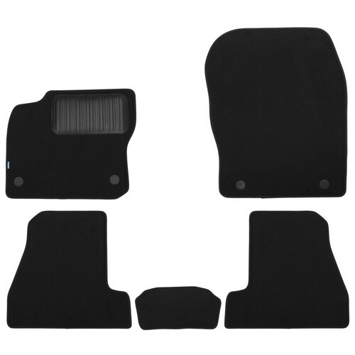 фото Klever коврики в салон klever premium ford focus 3 2011-2015, хб., 5 шт. (текстиль)