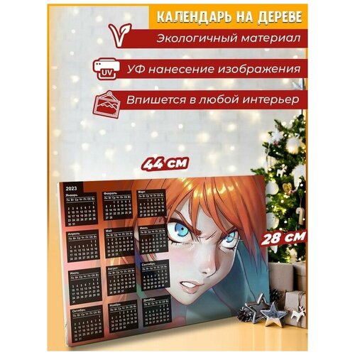 Календарь на дереве Аниме Евангелион - 1007