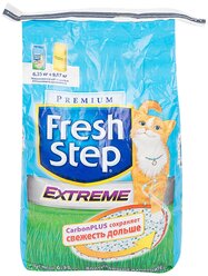 Впитывающий наполнитель Fresh Step Extreme Clay, 6.35 кг 12 л