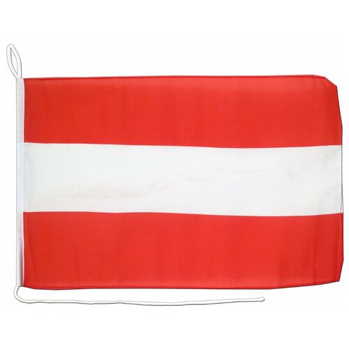 Флаг Австрии на яхту или катер 40х60 см флаг сьерра леоне с гербом на яхту или катер 40х60 см