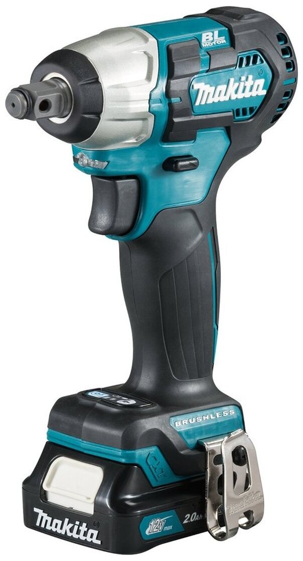 Гайковерт аккумуляторный 12В 165Нм - 1/2" Makita TW161D Li-Ion 2x2Ач, з/у TW161DWAE - фотография № 5