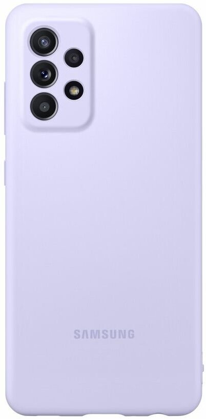 Чехол Samsung Silicone Cover A52 Violet (EF-PA525)