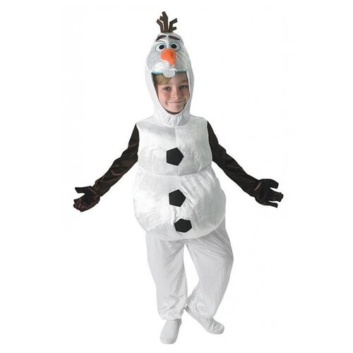 фото Детский костюм снеговика олафа (9030), 98 см. rubie's