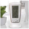 Часы-будильник электронные Паритет, термометр, 13 х 6.5 см 2590504 - изображение