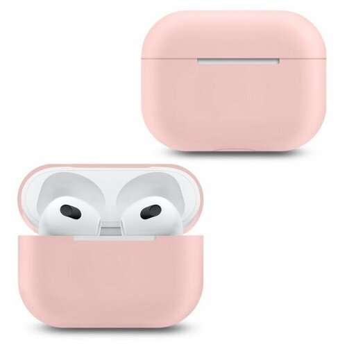 Силиконовый чехол для Apple AirPods 3 Pink