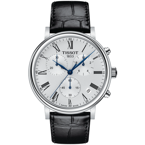 Наручные часы TISSOT T-Classic, черный, белый