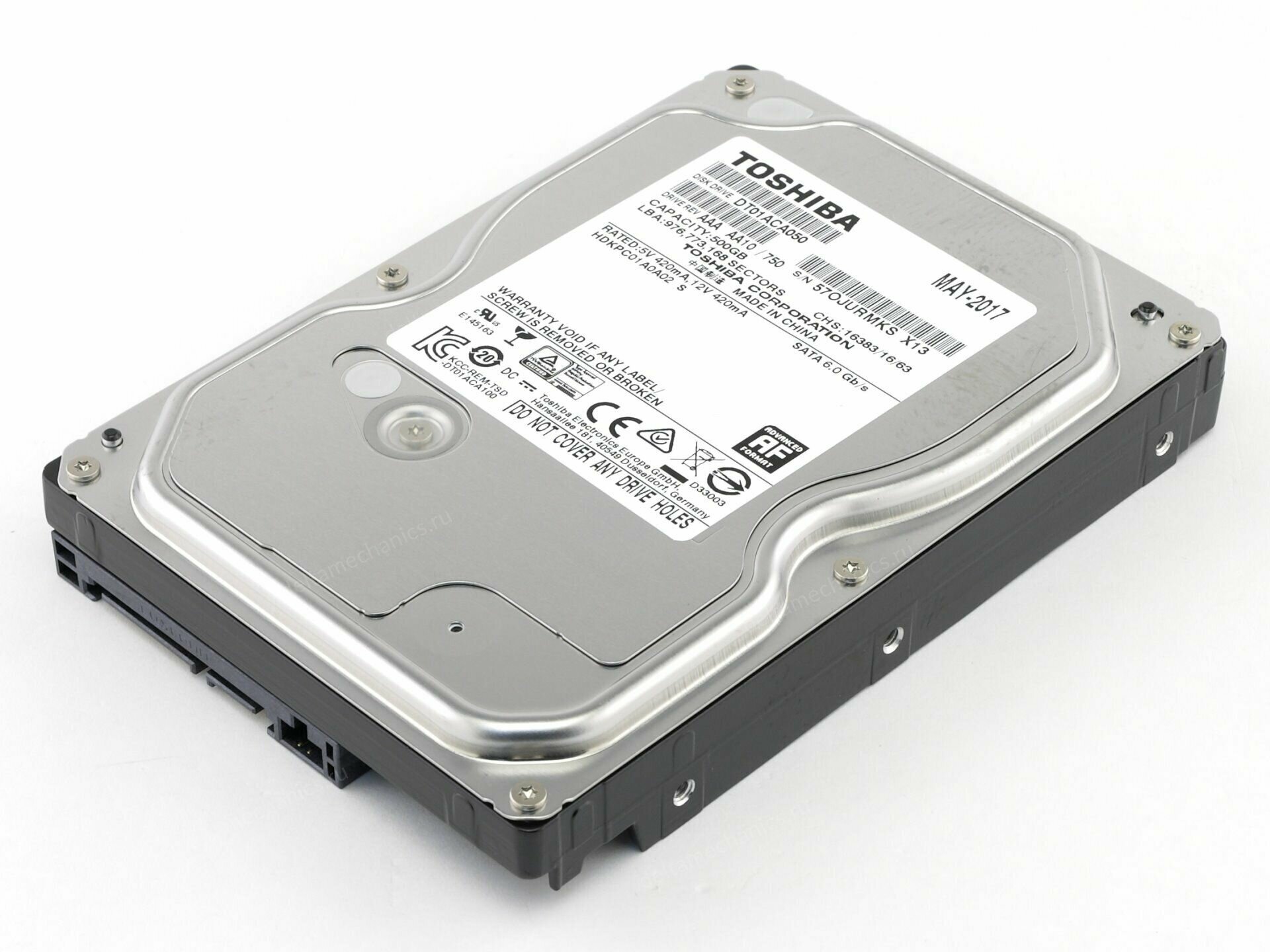 500 ГБ Жесткий диск Toshiba DT DT01ACA050