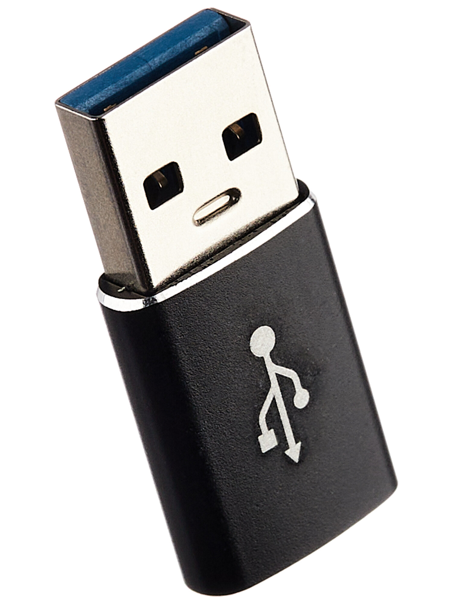 Переходник Jamme с USB 3.0 (папа/выход) на Type-C (мама/вход) Адаптер OTG Type-C для мобильных устройств планшетов смартфонов и компьютеров красный