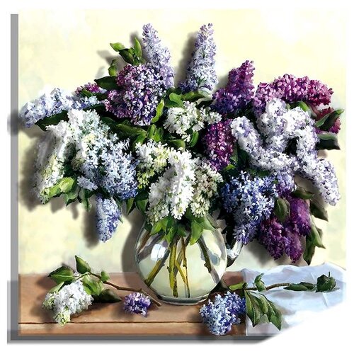 Папертоль «Сирень», Магия хобби, 29x29 см