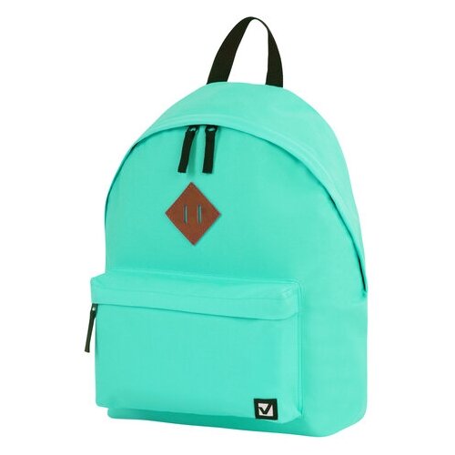 фото Рюкзак brauberg универсальный, сити-формат, один тон, бирюзовый, 41х32х14 см, 229887