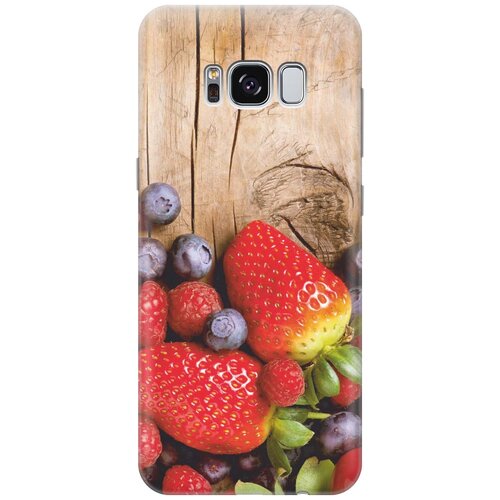 фото Gosso ультратонкий силиконовый чехол-накладка для samsung galaxy s8 с принтом "дерево фруктов"