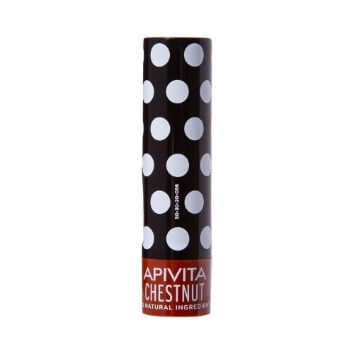 Apivita Lip Care Chestnut Tinted Увлажняющий уход с оттенком каштана, 4,4 гр.