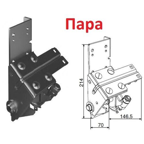 Устройство защиты от разрыва троса с регулировкой натяжения троса, 25450REG - DoorHan