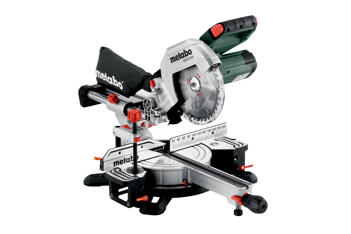 Торцовочная пила Metabo KGS 216 M 613216000 - фотография № 1