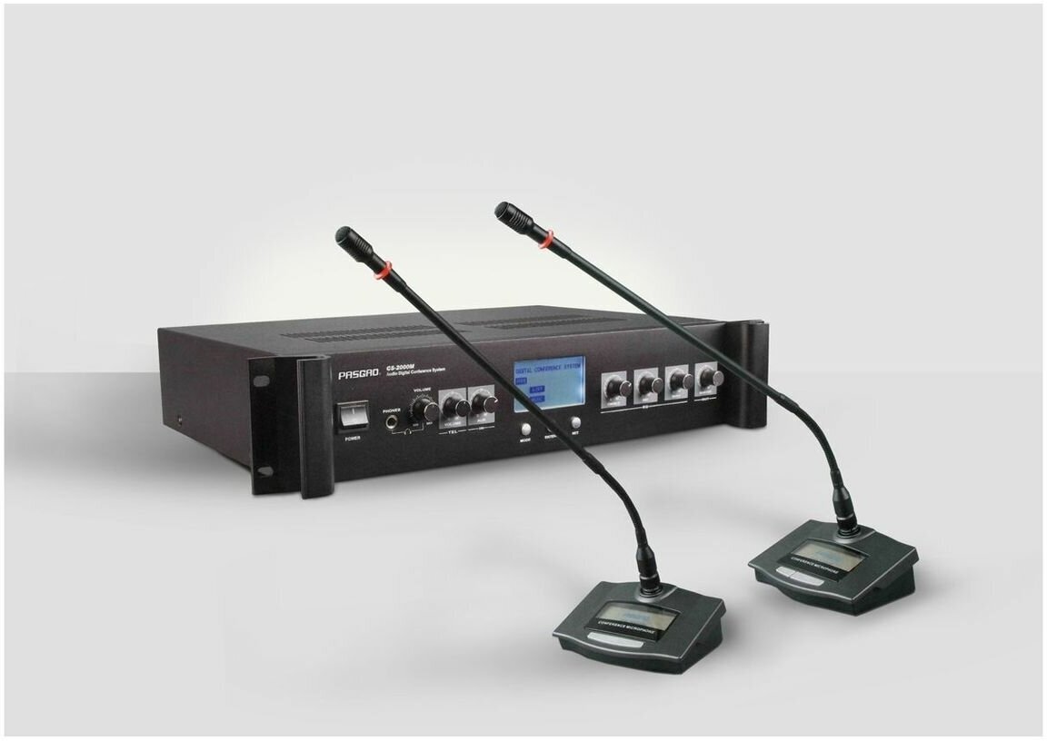 Pasgao CS2000M модуль конференционной системы, до 250 постов, проводной