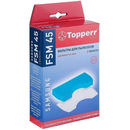Комплект фильтров Topperr FSM 45 для пылесосов Samsung 535₽
