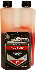Масло для садовой техники Rezoil Dynamic 2T с дозаторным отсеком, 0.946 л