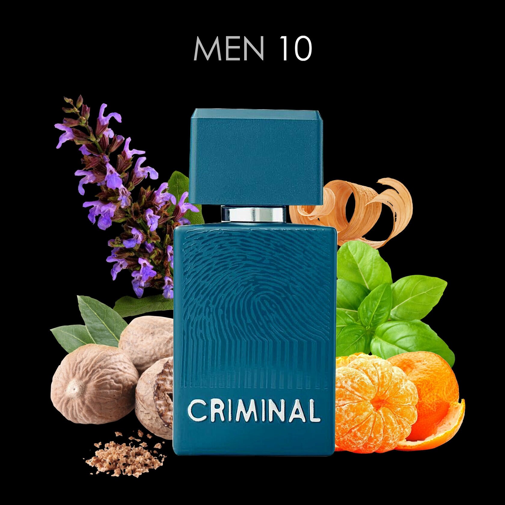 Охлаждающий лимонад/Criminal Men 10 EDP 60ml