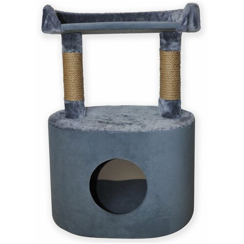 Домик с лежанкой и когтеточкой S, 71 см