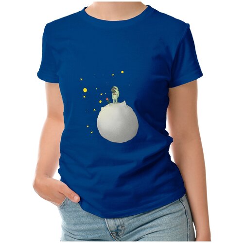 фото Футболка roly, размер l, синий